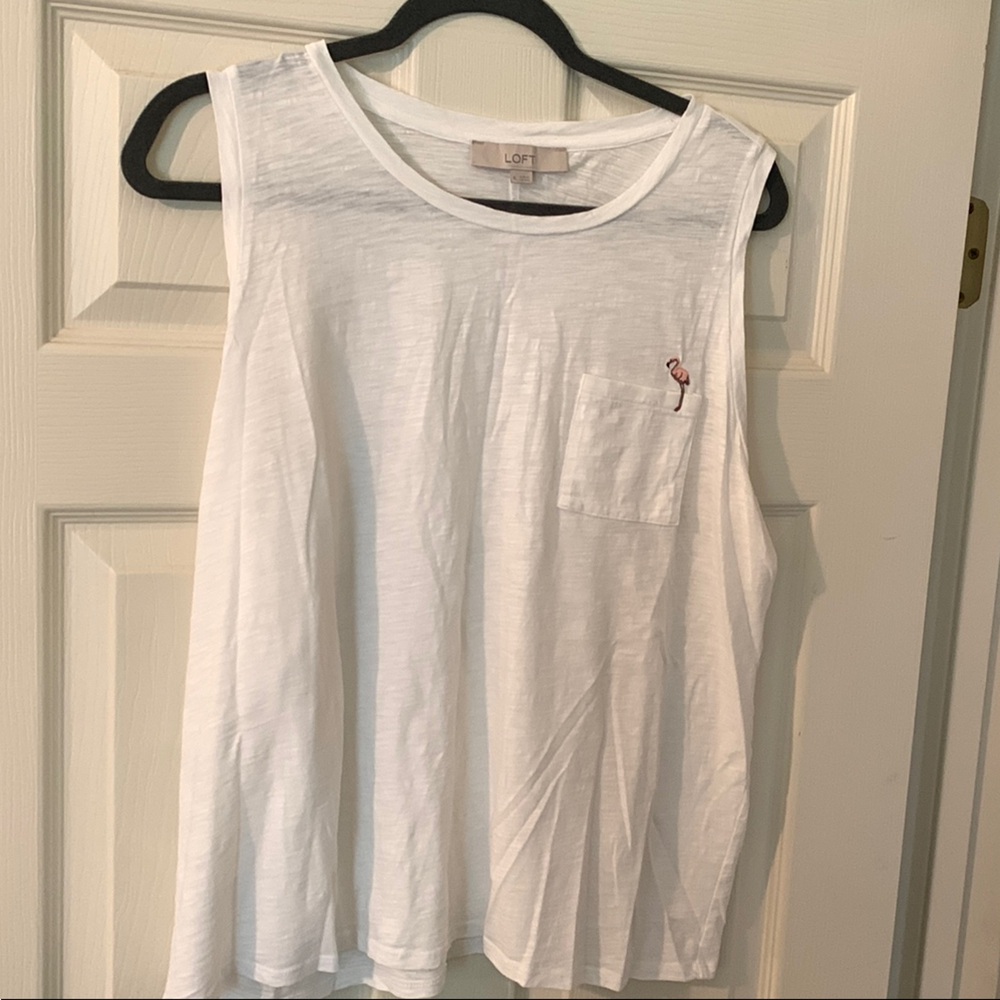 LOFT Classic White Top